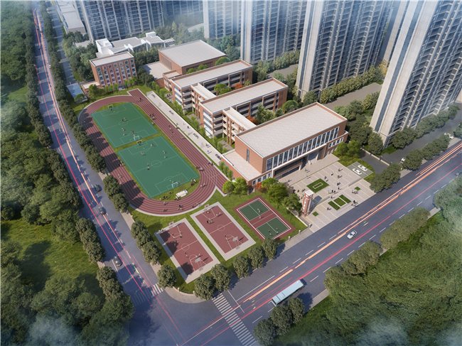 中梁百悦府配建喻家坡小学项目